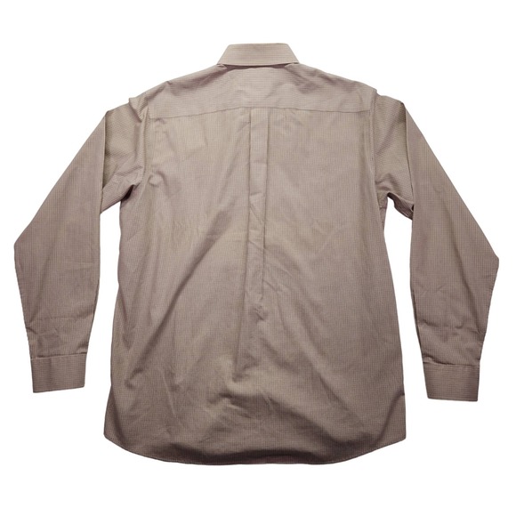 Eddie Bauer Shirt Mens Large Tall Relaxed Fit Wrinkle Resistant Button Up Plaid - Picture 6 of 6